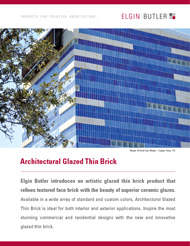 Architectural Glazed Thin Brick