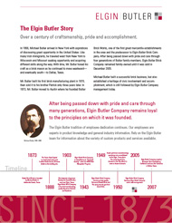 The Elgin Butler Story