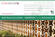 Solar Screen Tile